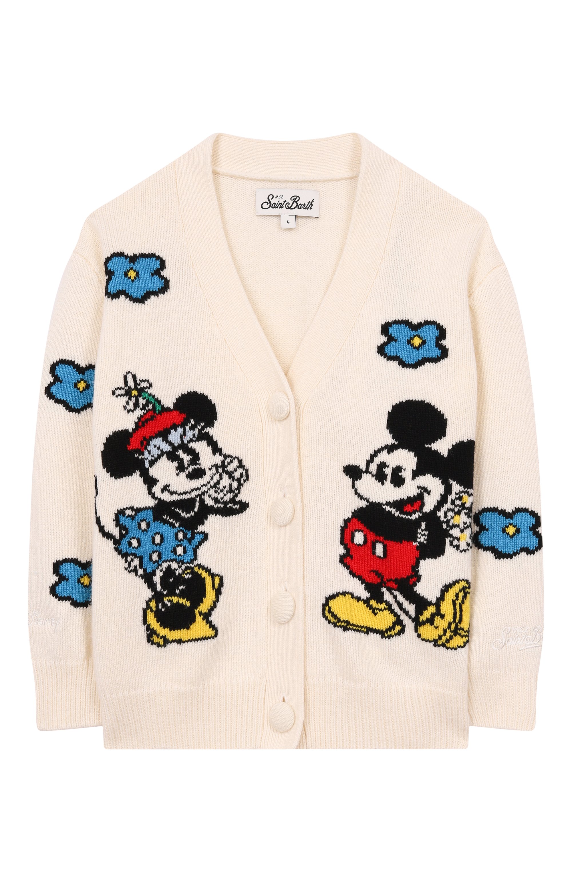 Кардиган из шерсти и вискозы MC2 SAINT BARTH, арт. SASI003-02416I/SASI JR, фото 1
