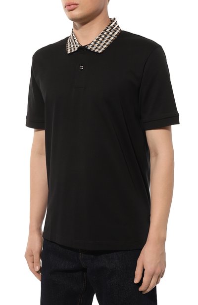 Хлопковое поло BOSS, арт. 50499220, фото 3