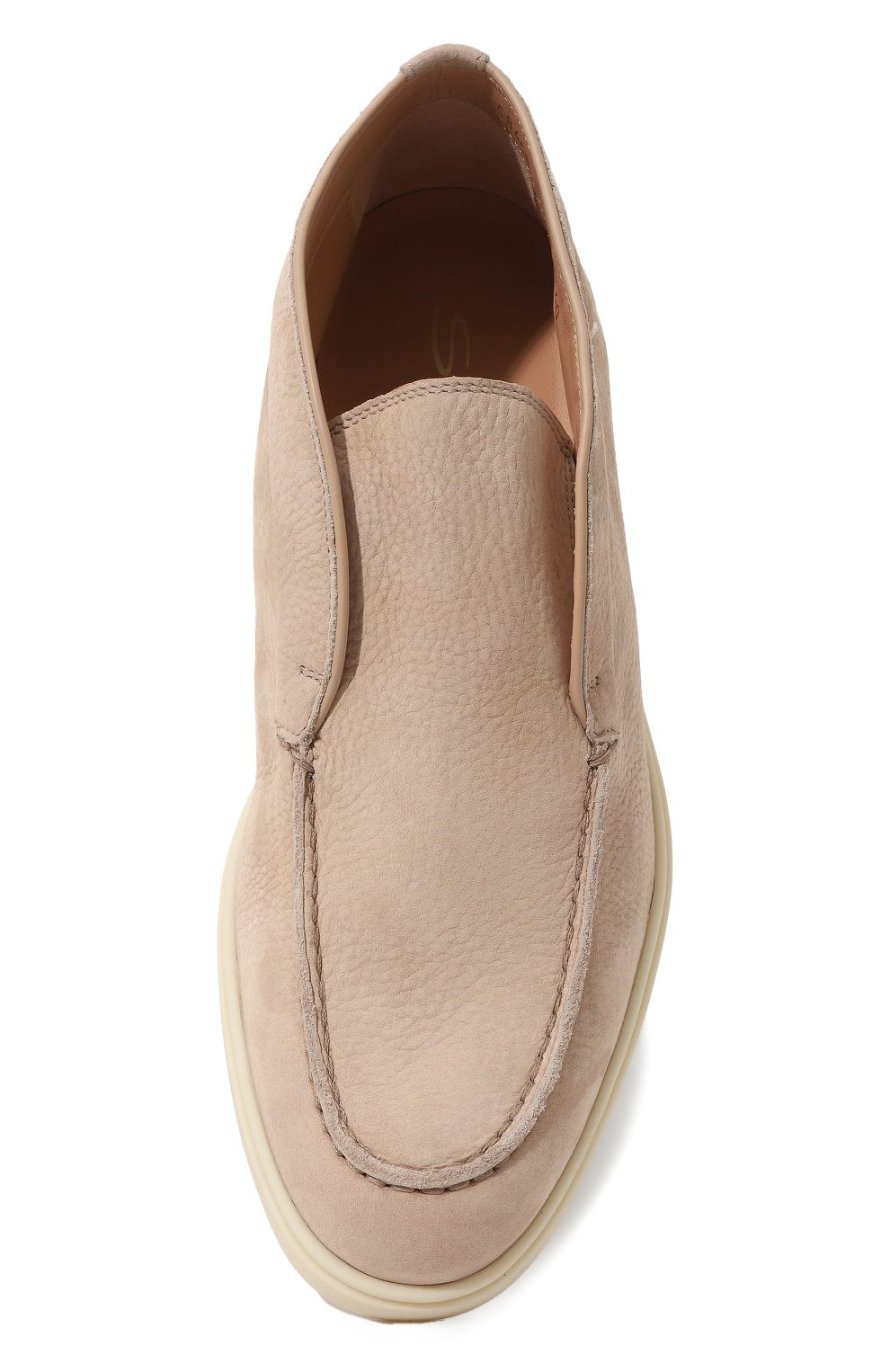 Ботинки из нубука yalta SANTONI бежевого цвета по цене 61550 руб., арт. WUYA58458TISNSV9, фото 6 Ботинки из нубука yalta SANTONI, арт. WUYA58458TISNSV9, фото 6