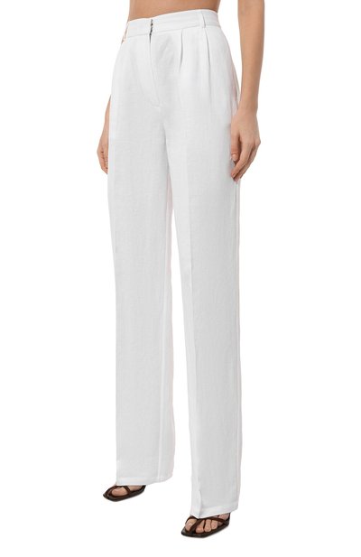 Брюки изо льна и вискозы FREEAGE, арт. WS24.PT109.2070.100, фото 3