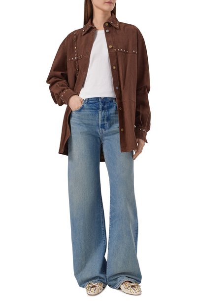 Замшевая рубашка MOSCHINO, арт. A3702/0572, фото 2