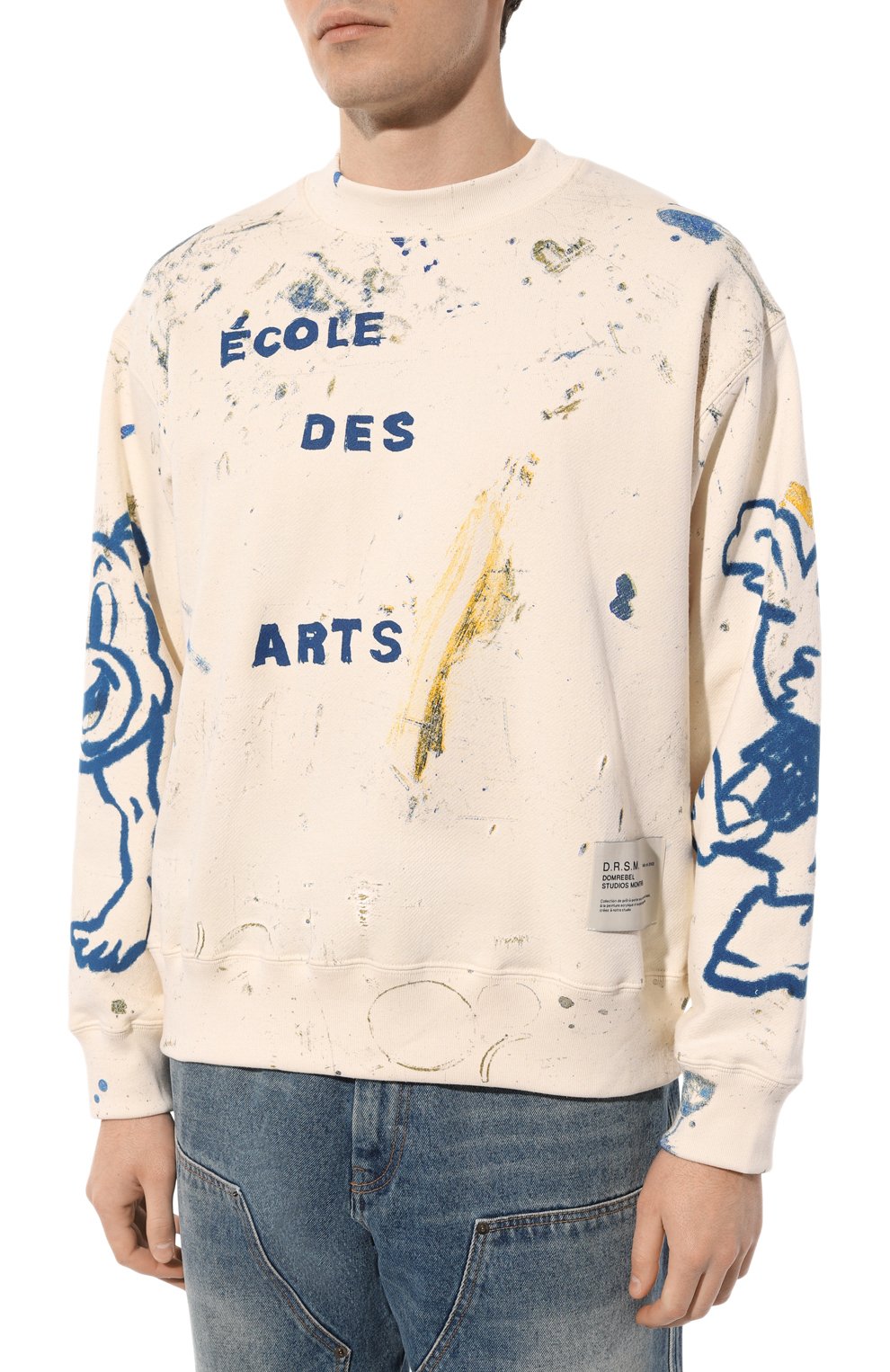 Хлопковый свитшот DOMREBEL, арт. MH0MIES/SWEATSHIRT, фото 3