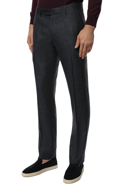 Брюки из шерсти и хлопка STEFANO RICCI, арт. *M5T022T003/BI25HC, фото 3