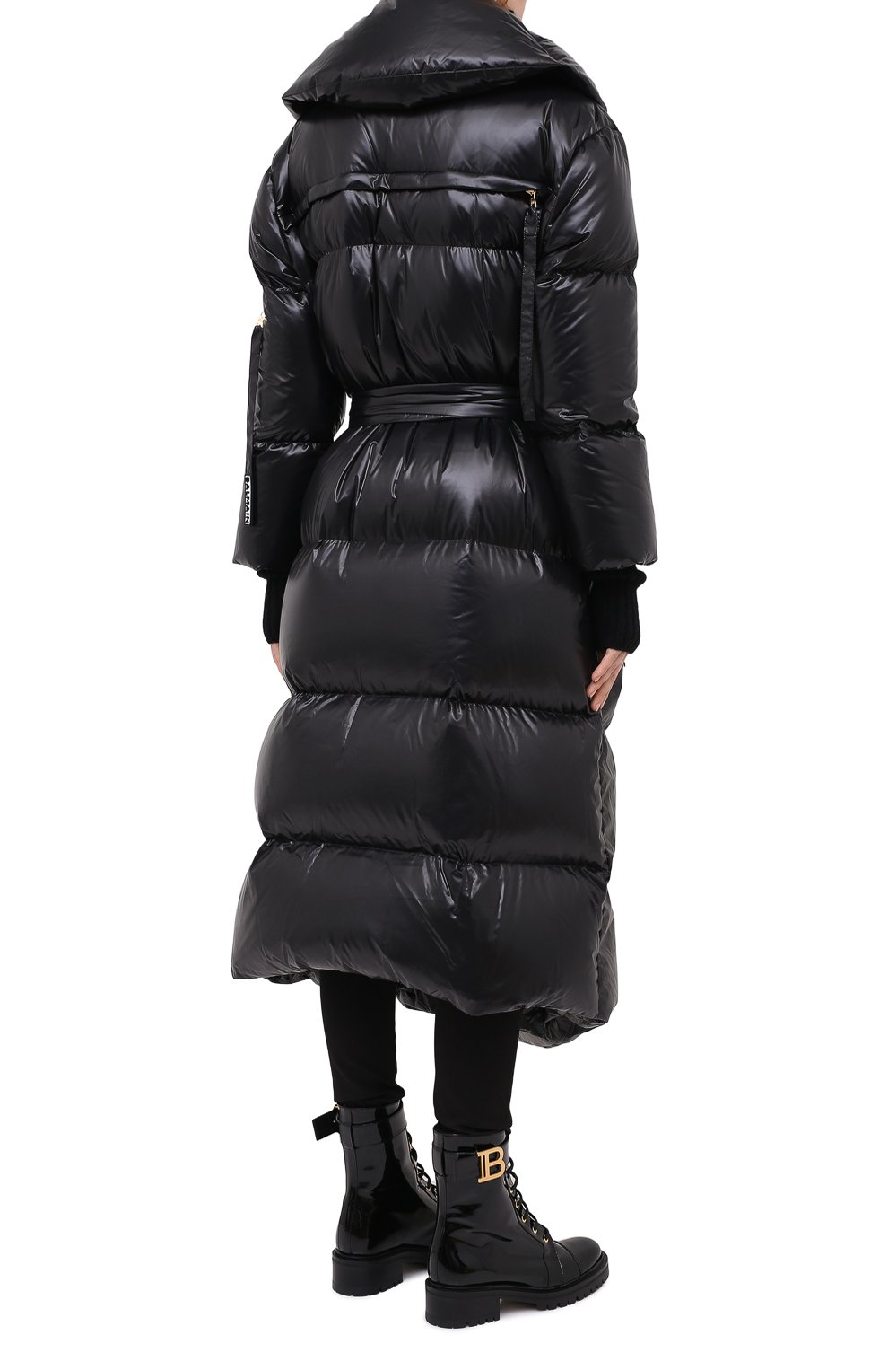Пуховик BALMAIN черного цвета по цене 549500 руб., арт. UF19441/X349, фото 5 Пуховик BALMAIN, арт. UF19441/X349, фото 5