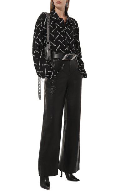 Рубашка из вискозы BALENCIAGA, арт. 681631/T0N03, фото 2
