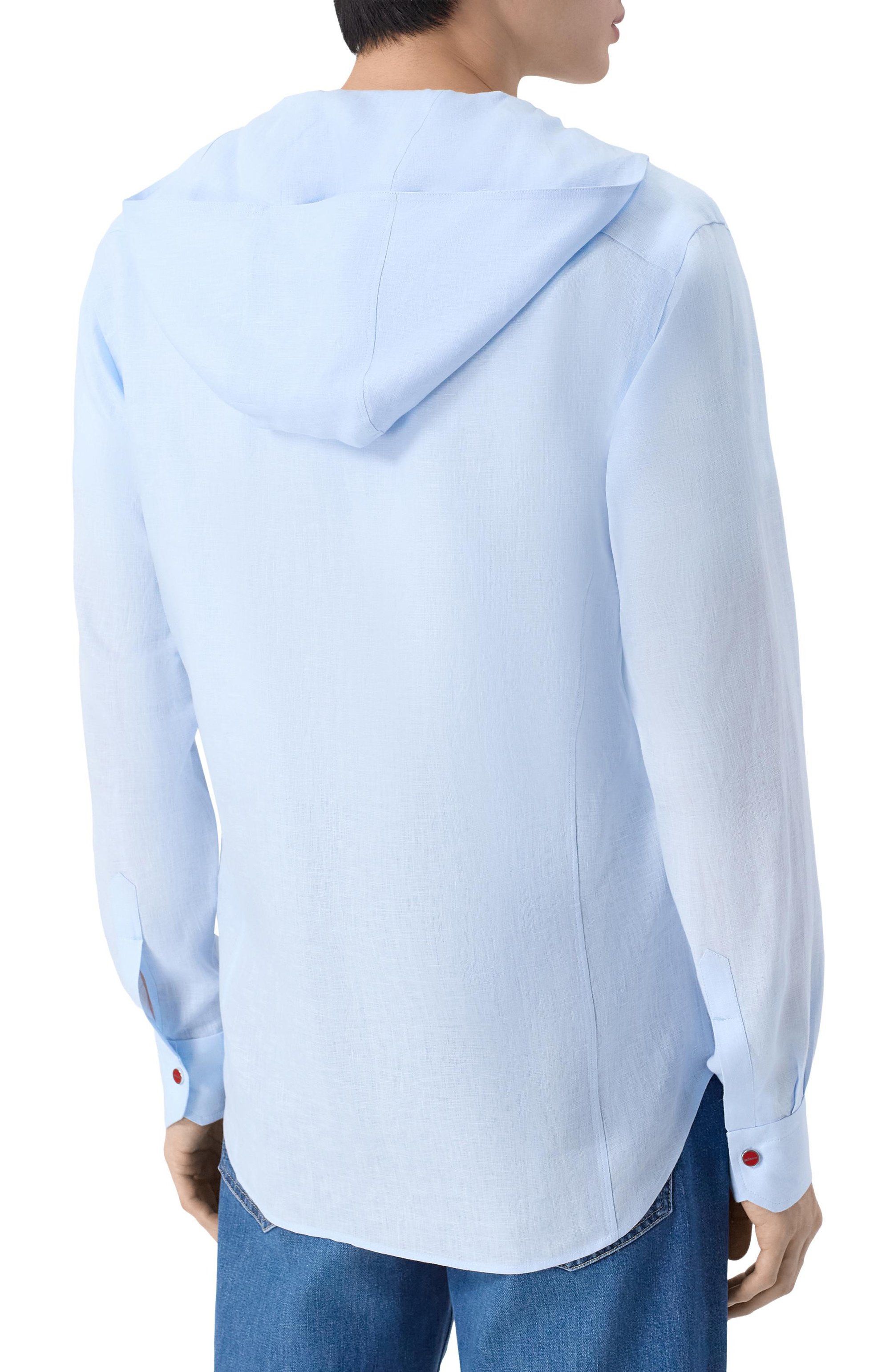 Льняная рубашка KITON, арт. UMCMARH09701, фото 4