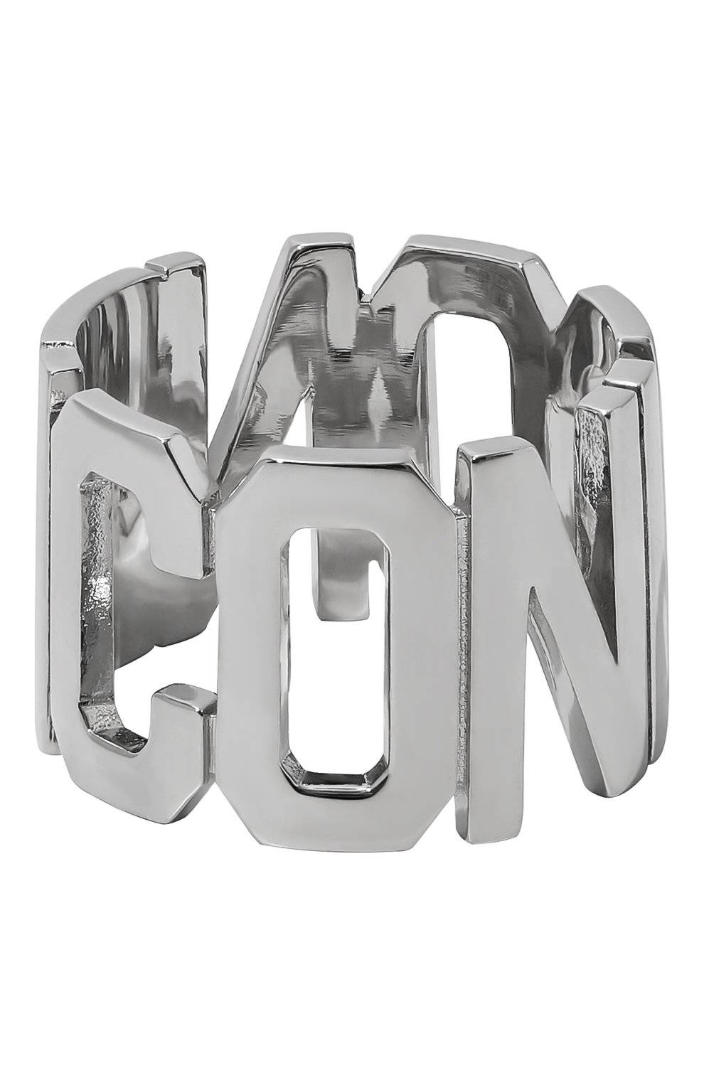 Кольцо DSQUARED2 серебряного цвета по цене 18000 руб., арт. RIM0058 37200001, фото 1 Кольцо DSQUARED2, арт. RIM0058 37200001, фото 1