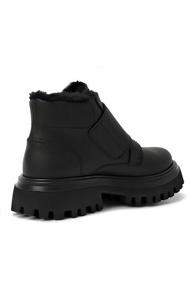 Кожаные ботинки DOLCE & GABBANA, арт. DA5230/A5660/37-38, фото 3