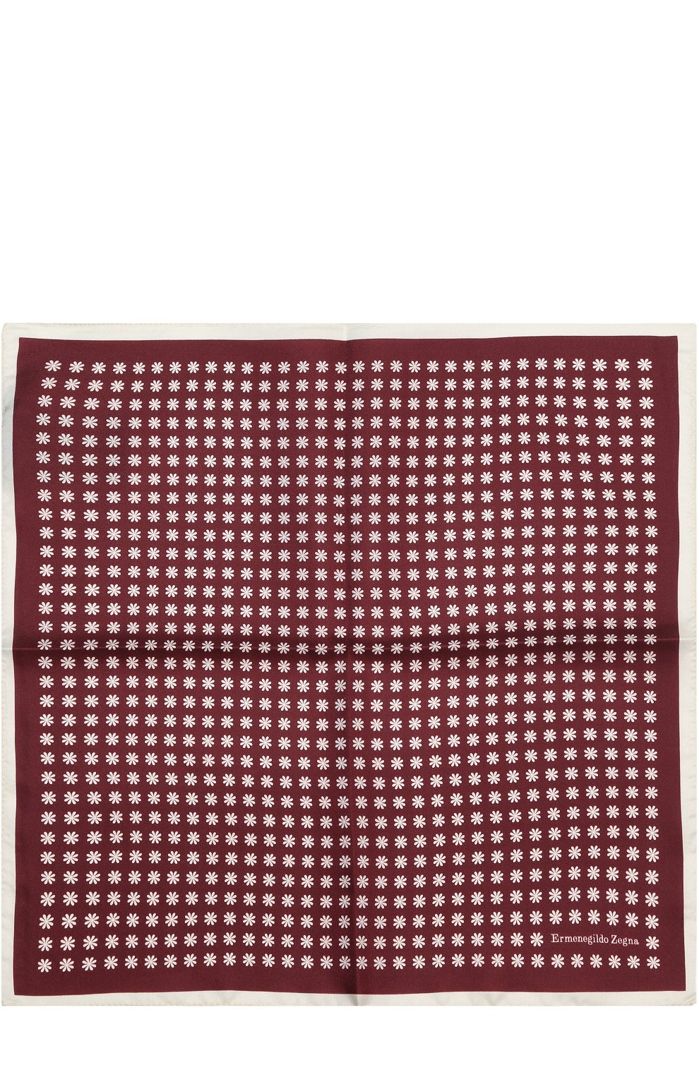 Шелковый платок с узором ZEGNA, арт. Z9I1939A, фото 3