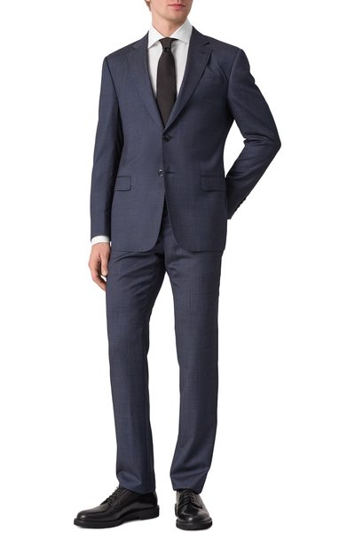 Мужской костюм из шерсти и шелка GIORGIO ARMANI, арт. GM000007/TE13594