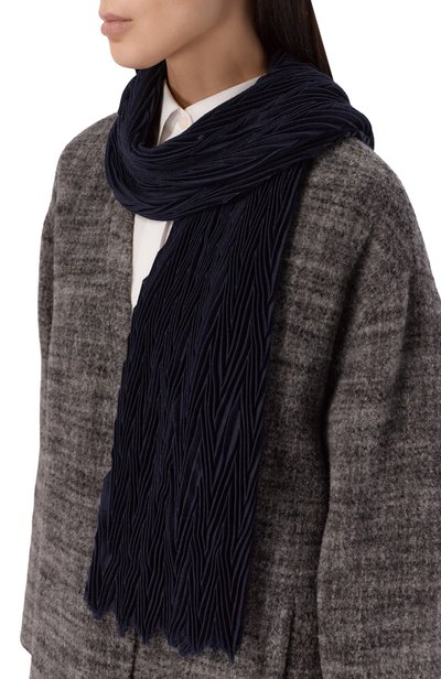 Шарф из шерсти и шелка GIORGIO ARMANI, арт. GW004174/AF29280, фото 2