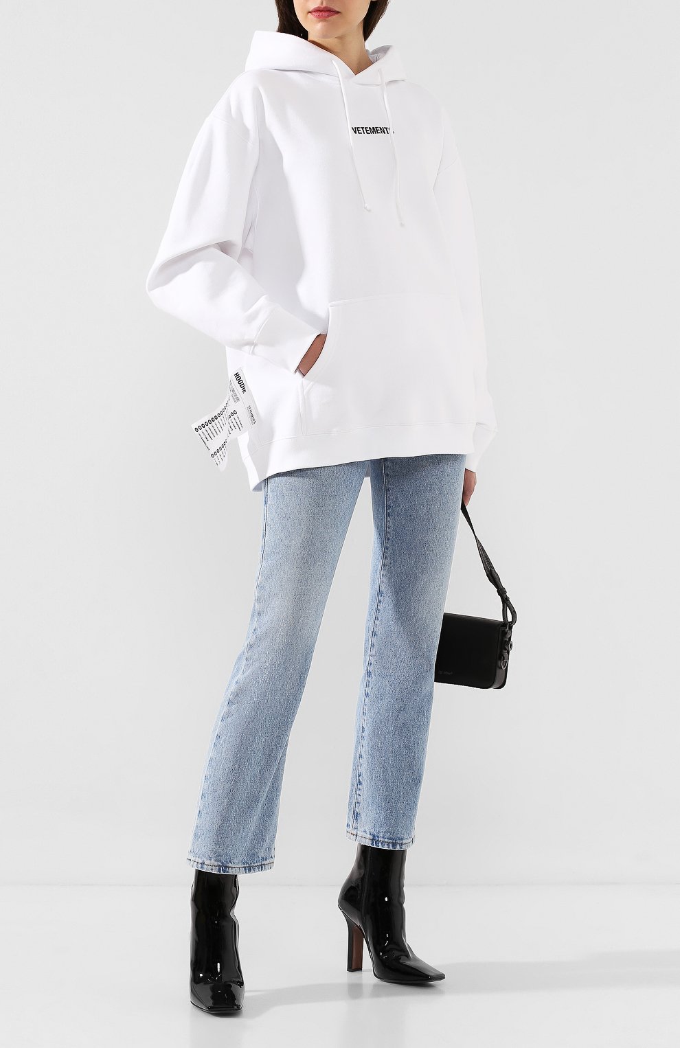 Хлопковое худи VETEMENTS, арт. UAH20TR725/W, фото 2