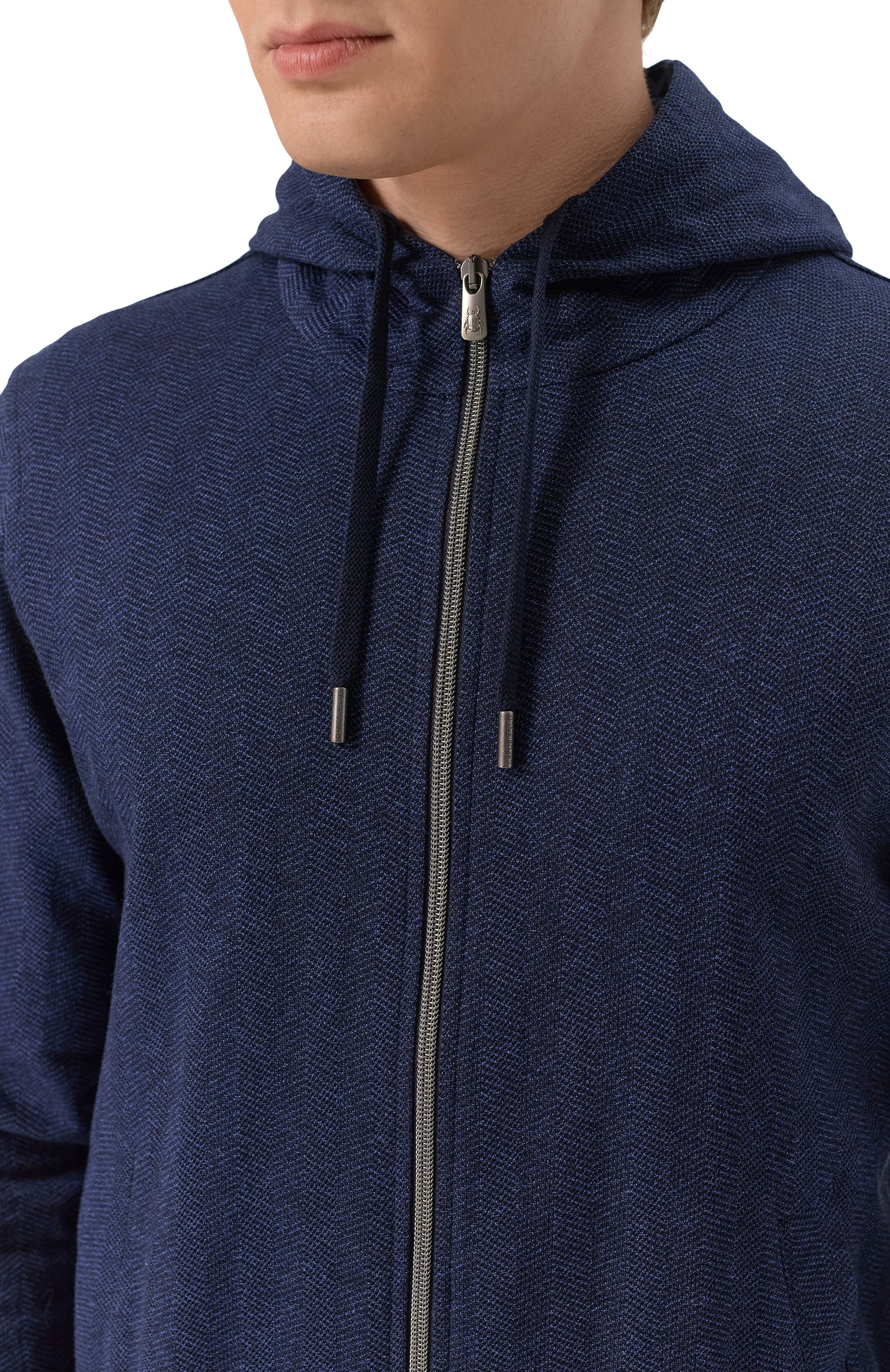 Хлопковая толстовка CAPOBIANCO, арт. 18M405.AL00., фото 5