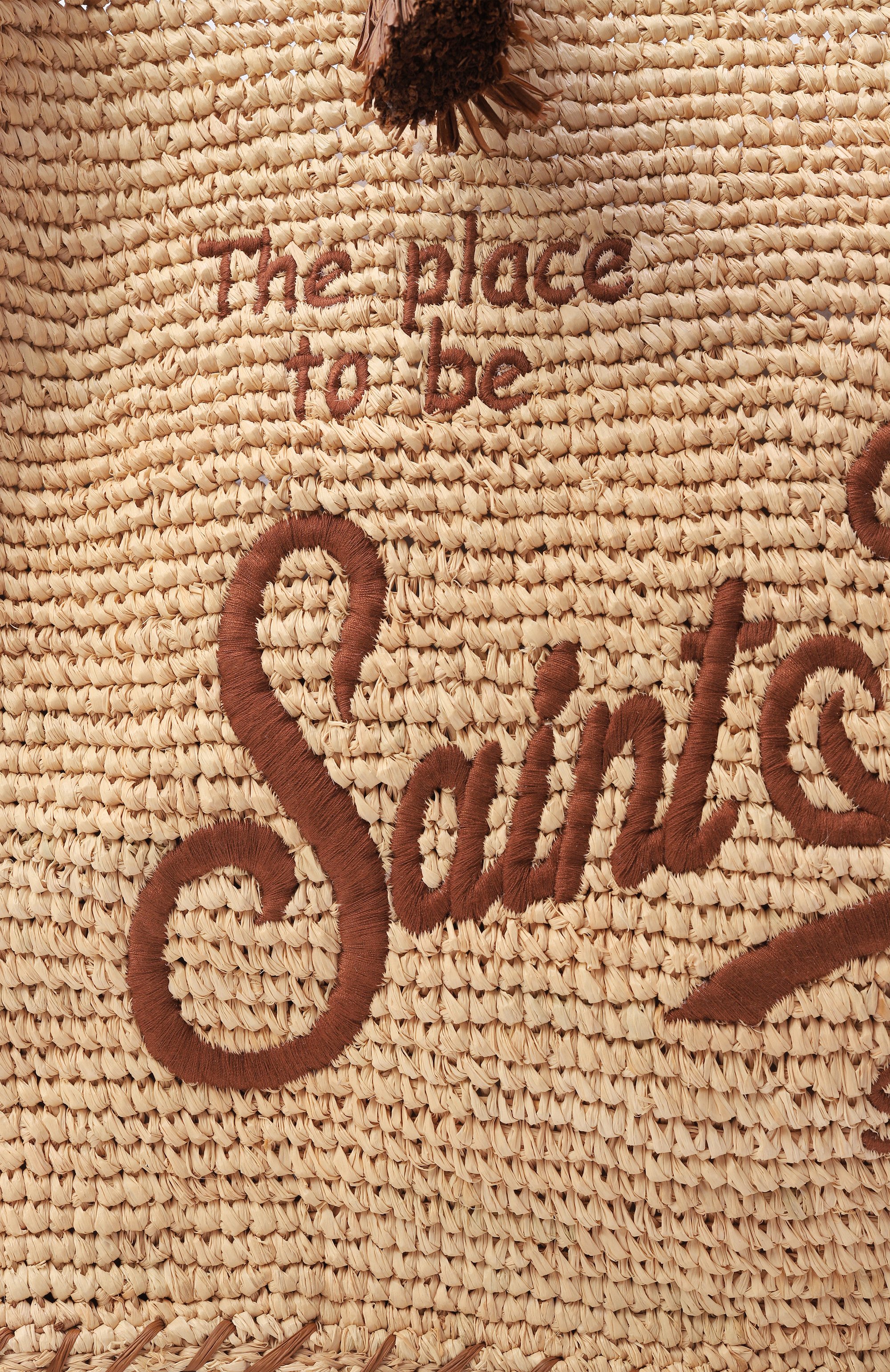 Сумка-тоут vanity MC2 SAINT BARTH, арт. VANI013-00435L/VANITY RAFFIA, фото 6