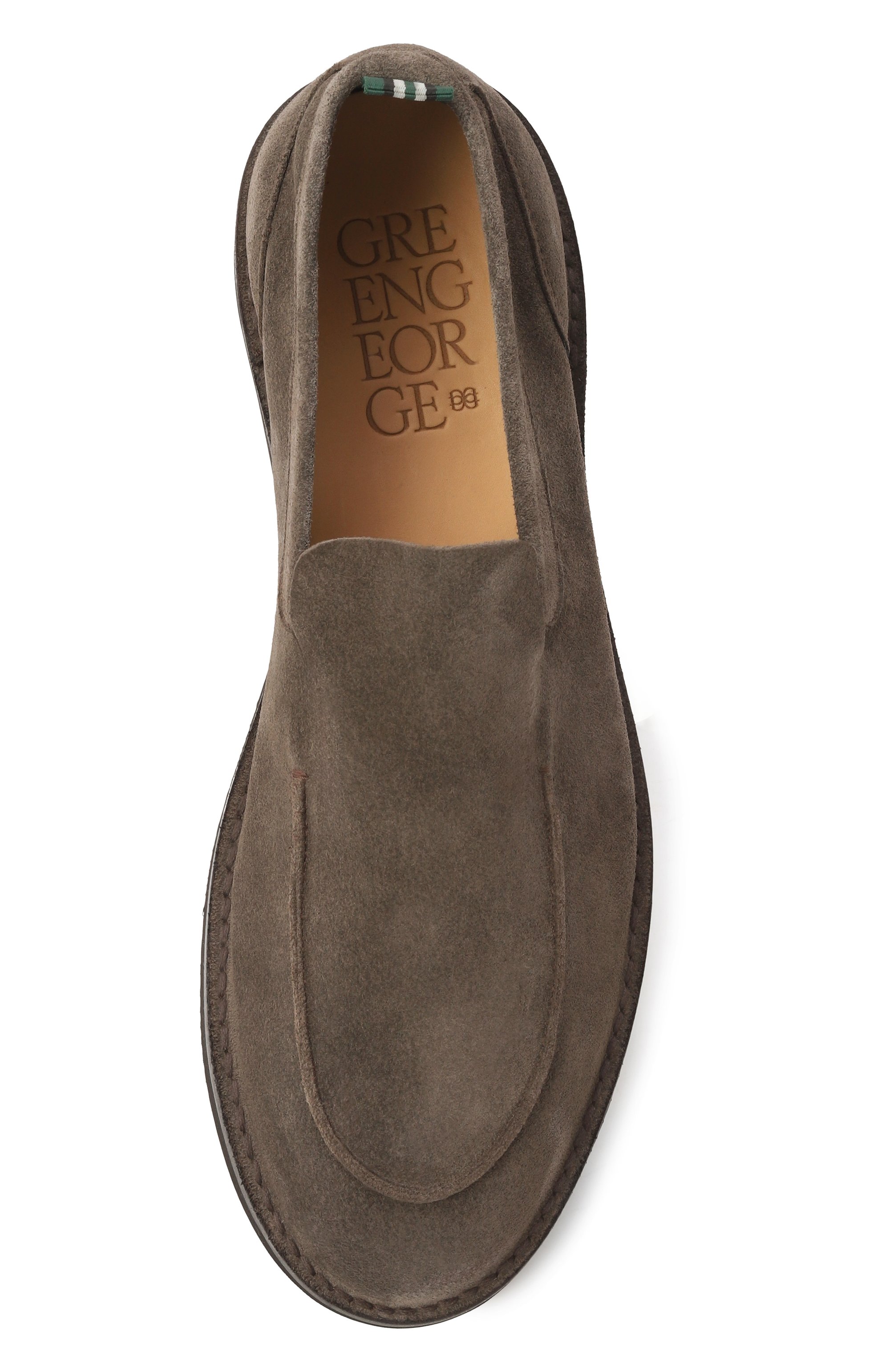 Замшевы�е лоферы GREEN GEORGE, арт. 1014/LIGHT, фото 6