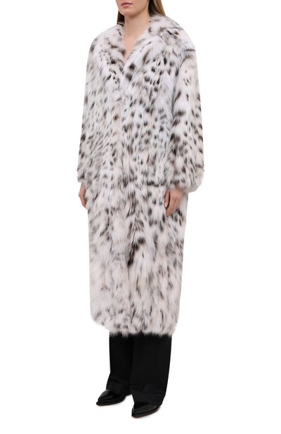Шуба из меха рыси ZILLI, арт. WAW-GUI01-LYNX0/0001/LRUF, фото 3