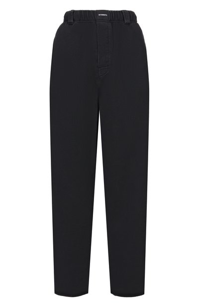 Хлопковые брюки VETEMENTS, арт. MH27SP191B
