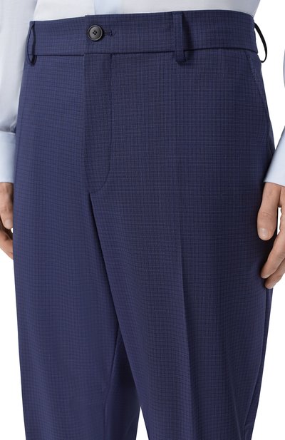 Брюки BOSS темно-синего цвета по цене 29950 руб., арт. 50556765, фото 5 Брюки BOSS, арт. 50556765, фото 5