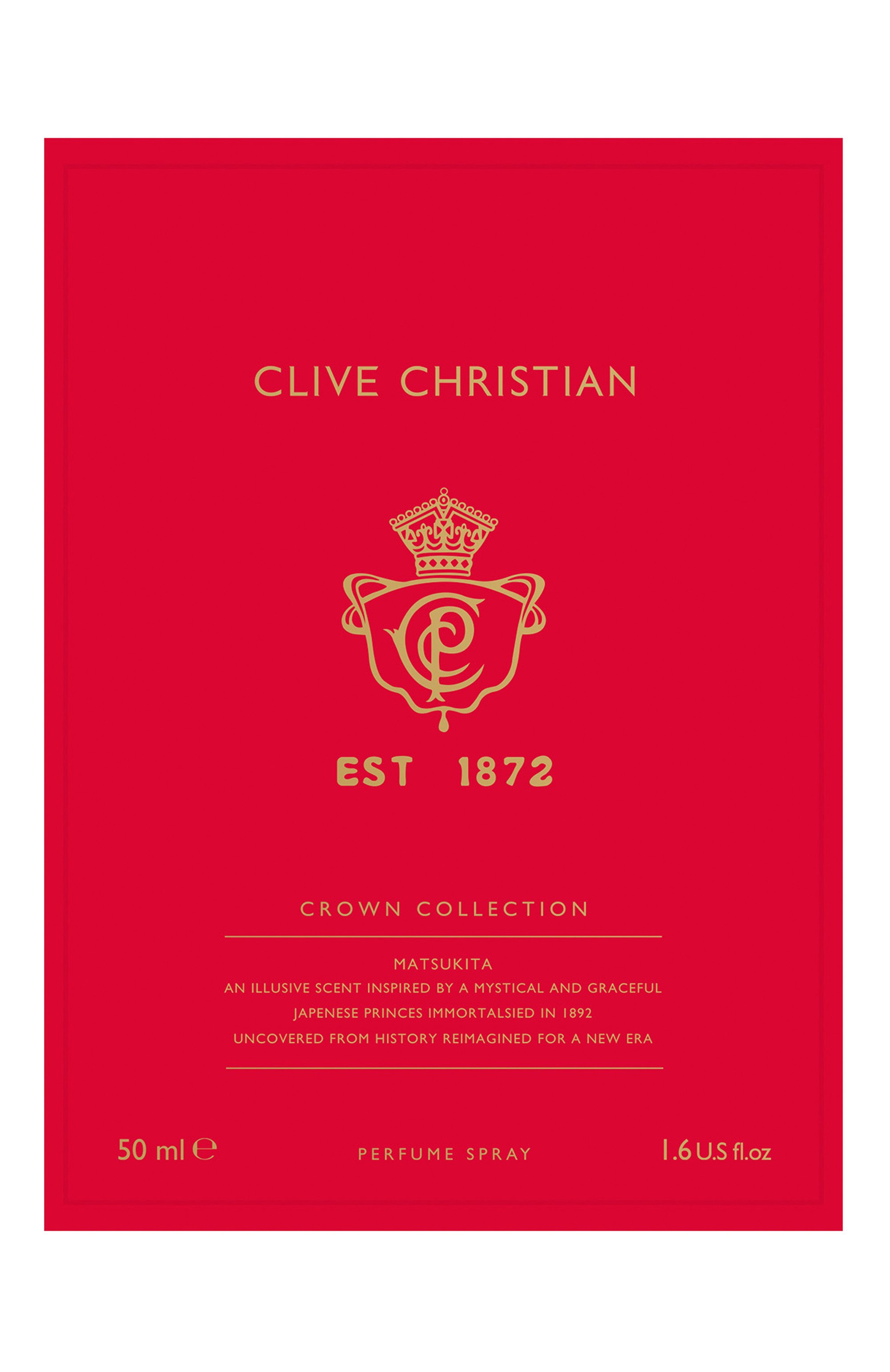 Духи crown collection matsukita (50ml) CLIVE CHRISTIAN, арт. CC-CCMASP50NN01, фото 2