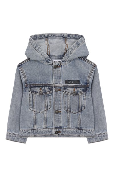 Джинсовая куртка MOSCHINO, арт. HUS052/L0E08/4-8