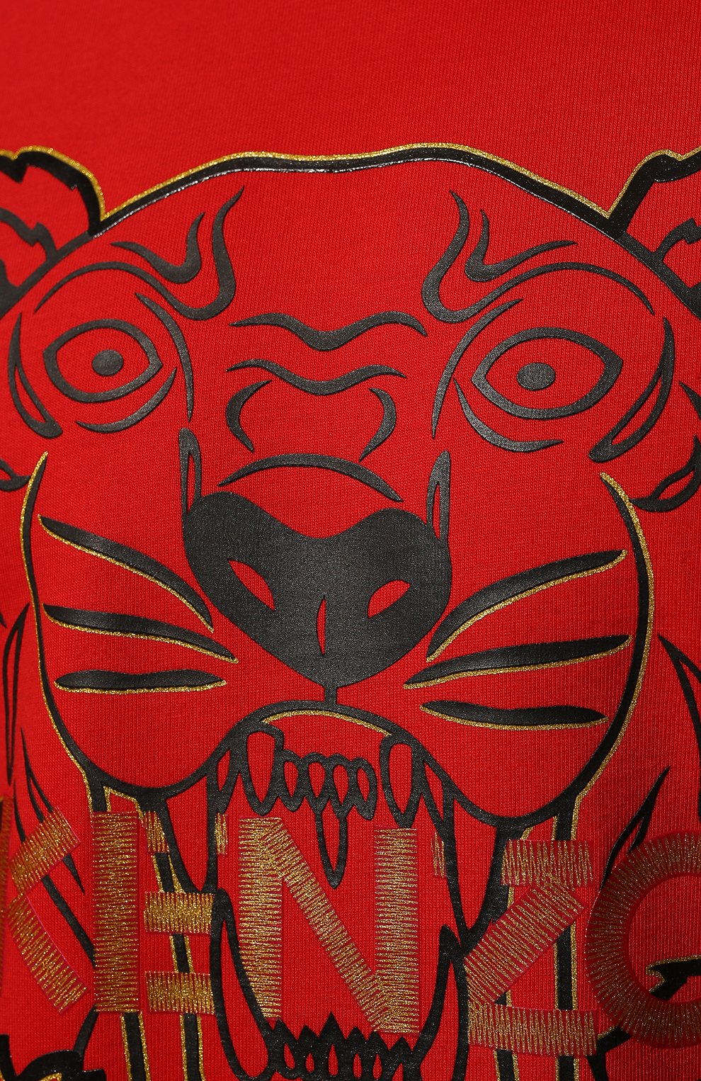 Хлопковая футболка the year of the tiger KENZO, арт. FC55TS020CSE, фото 5