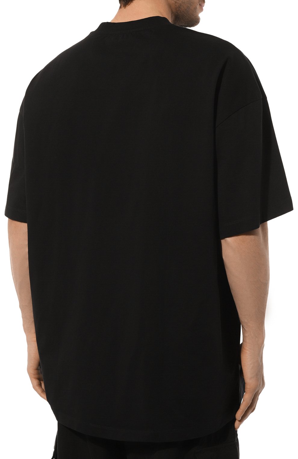 Хлопковая футболка OFF-WHITE, арт. 0MAA161C99JER001, фото 4