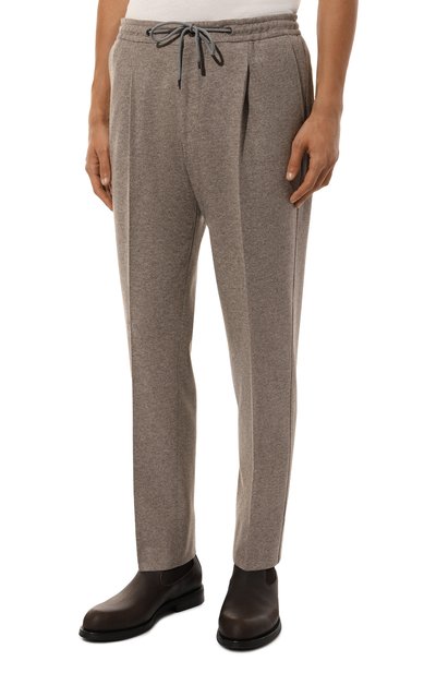 Шерстяные брюки CORNELIANI, арт. 944L19-9418801, фото 3