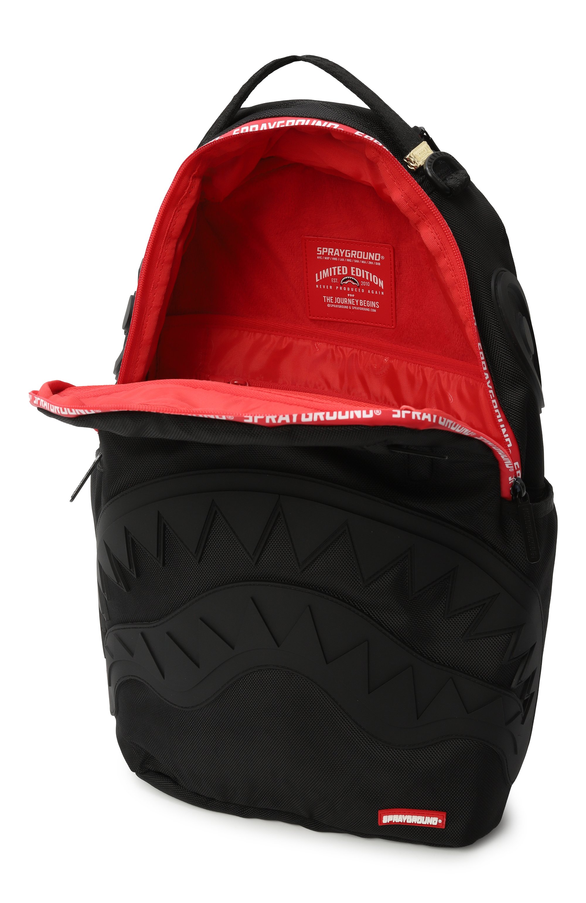 Рюкзак SPRAYGROUND черного цвета по цене 18300 руб., арт. 910B6017NSZ, фото 3 Рюкзак SPRAYGROUND, арт. 910B6017NSZ, фото 3