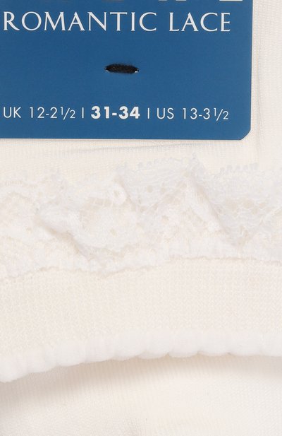 Хлопковые носки FALKE белого цвета по цене 2350 руб., арт. 12141, фото 2 Хлопковые носки FALKE, арт. 12141, фото 2