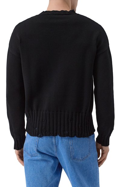 Хлопковый свитер MARNI, арт. GCMG0210A0/UFC652, фото 4