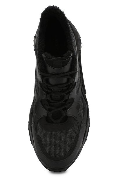 Комбинированные кроссовки TOD’S, арт. XXM57B0BL41MUP, фото 5