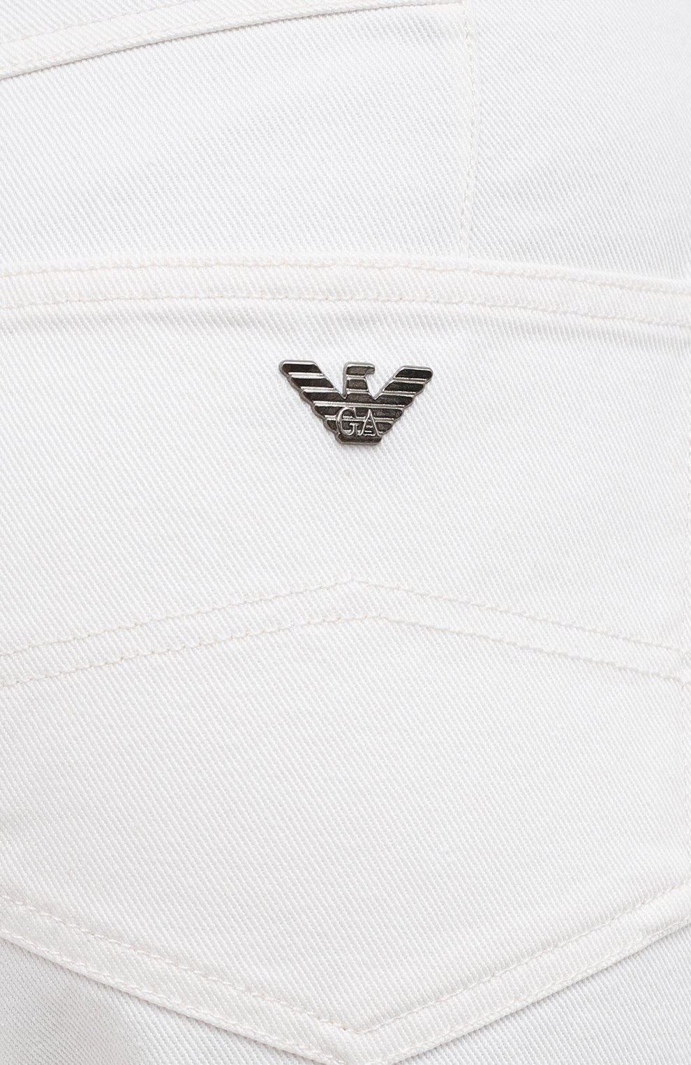 Джинсы EMPORIO ARMANI белого цвета по цене 33600 руб., арт. 6H2J46/2N5RZ, фото 5 Джинсы EMPORIO ARMANI, арт. 6H2J46/2N5RZ, фото 5