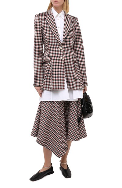 Шерстяной жакет JW ANDERSON разноцветного цвета по цене 84100 руб., арт. JK0056 PG0332, фото 2 Шерстяной жакет JW ANDERSON, арт. JK0056 PG0332, фото 2