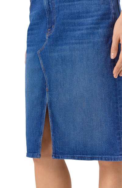 Джинсовая юбка MOTHER, арт. 90081-1729/THE DITCHER MIDI SKIRT, фото 5