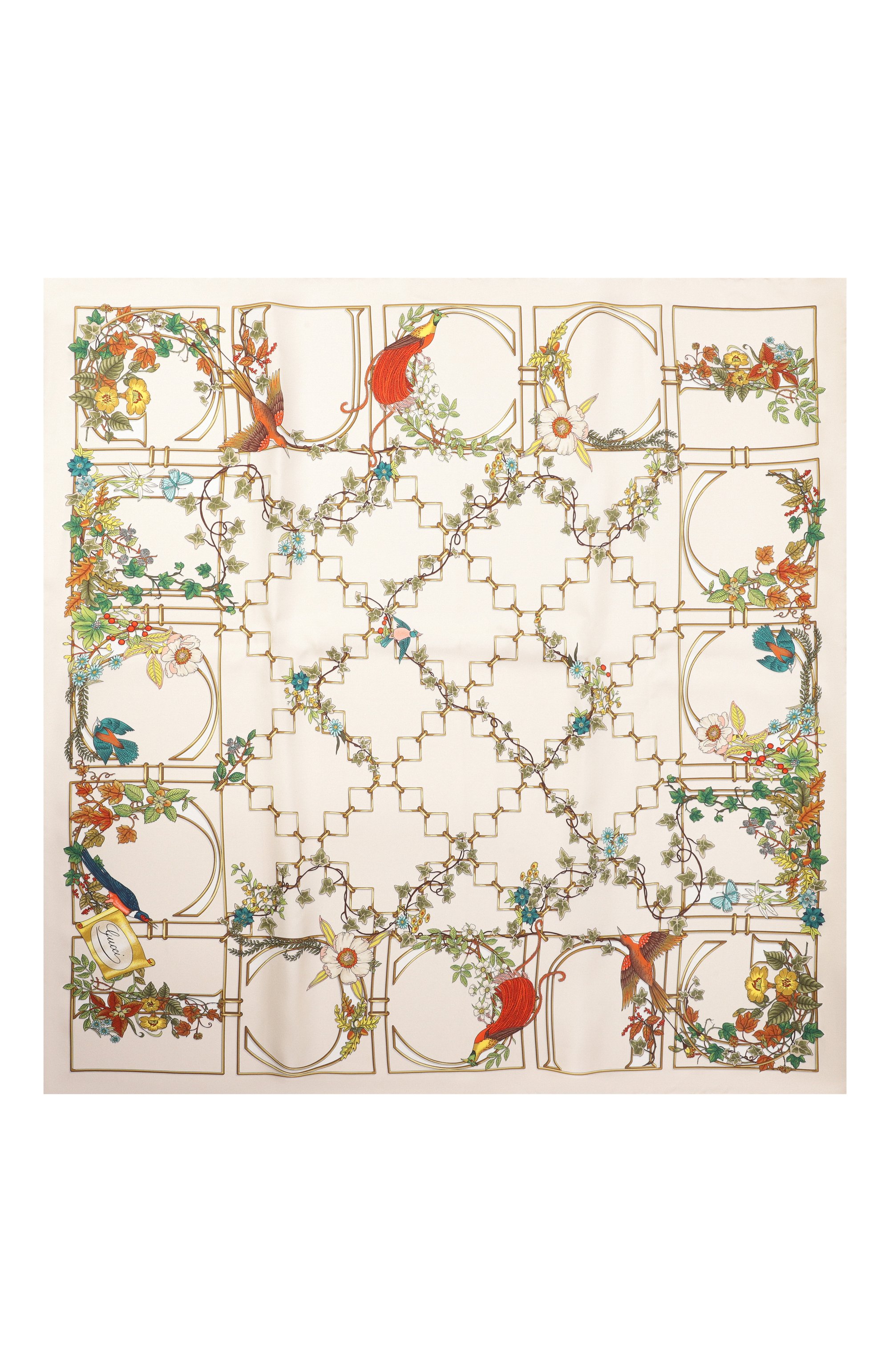 Шелковый платок GUCCI, арт. 777353/3G001, фото 4