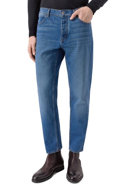 Джинсы brody HUGO BLUE синего цвета по цене 13600 руб., арт. 50547123, фото 3 Джинсы brody HUGO BLUE, арт. 50547123, фото 3