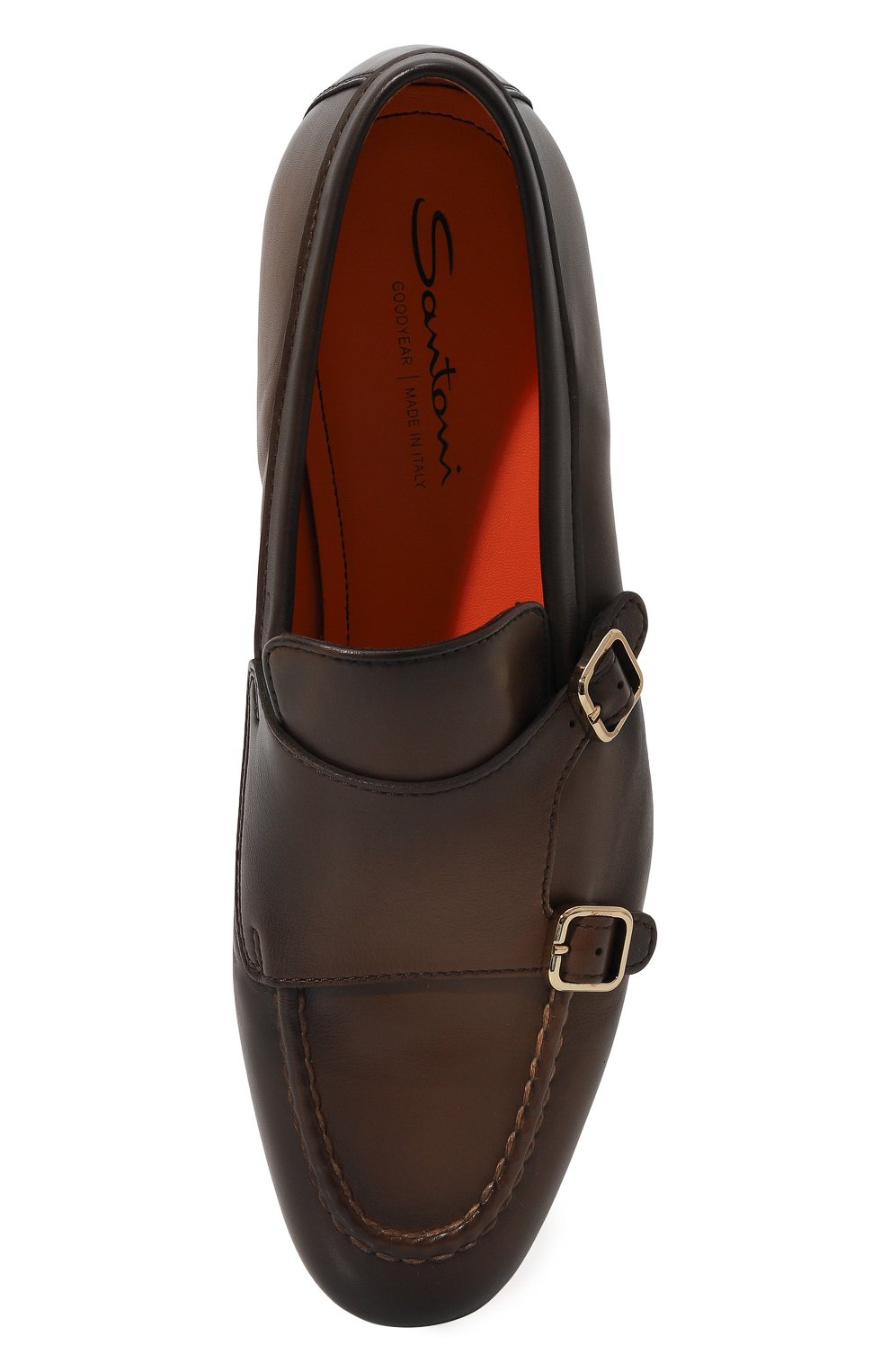 Кожаные монки carlos SANTONI, арт. MCNG18003SA4BSLFZ32, фото 6