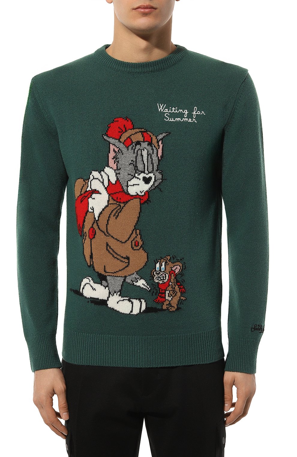 Джемпер из шерсти и вискозы MC2 SAINT BARTH, арт. STBM/HER0N/10950E, фото 3