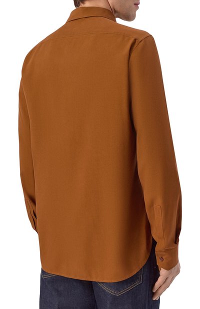 Шелковая рубашка MVST, арт. M26.2PM.B009/F121 SILK P0PELINE, фото 4