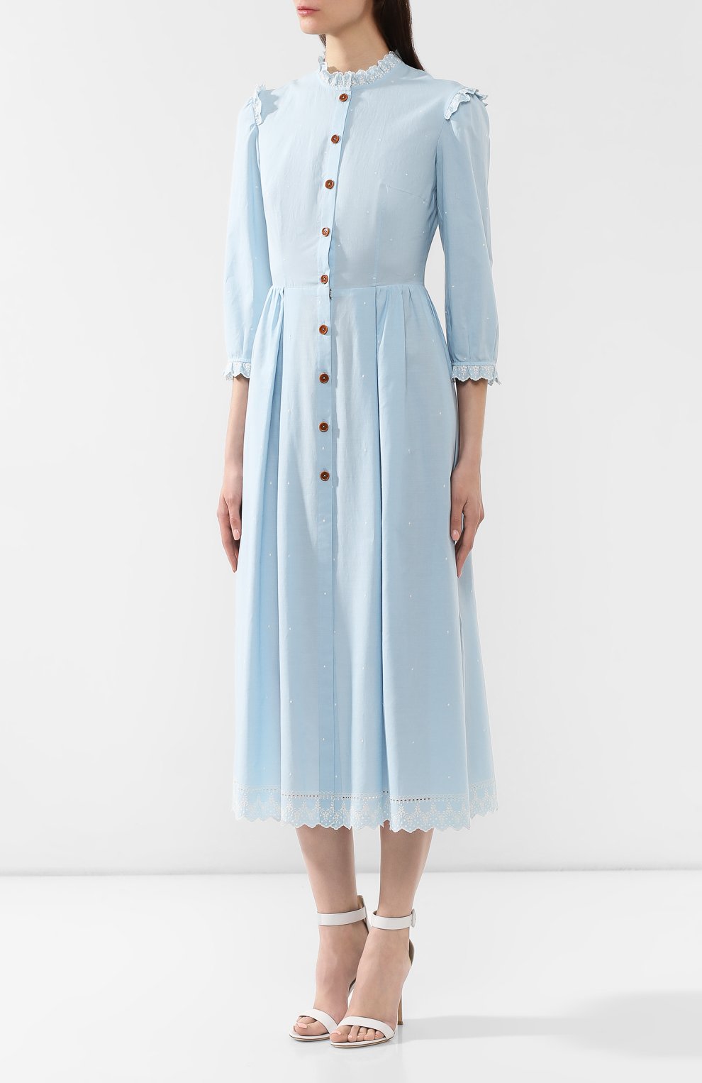 Хлопковое платье ULYANA SERGEENKO, арт. ABM002SS19P (1274т18  ), фото 3