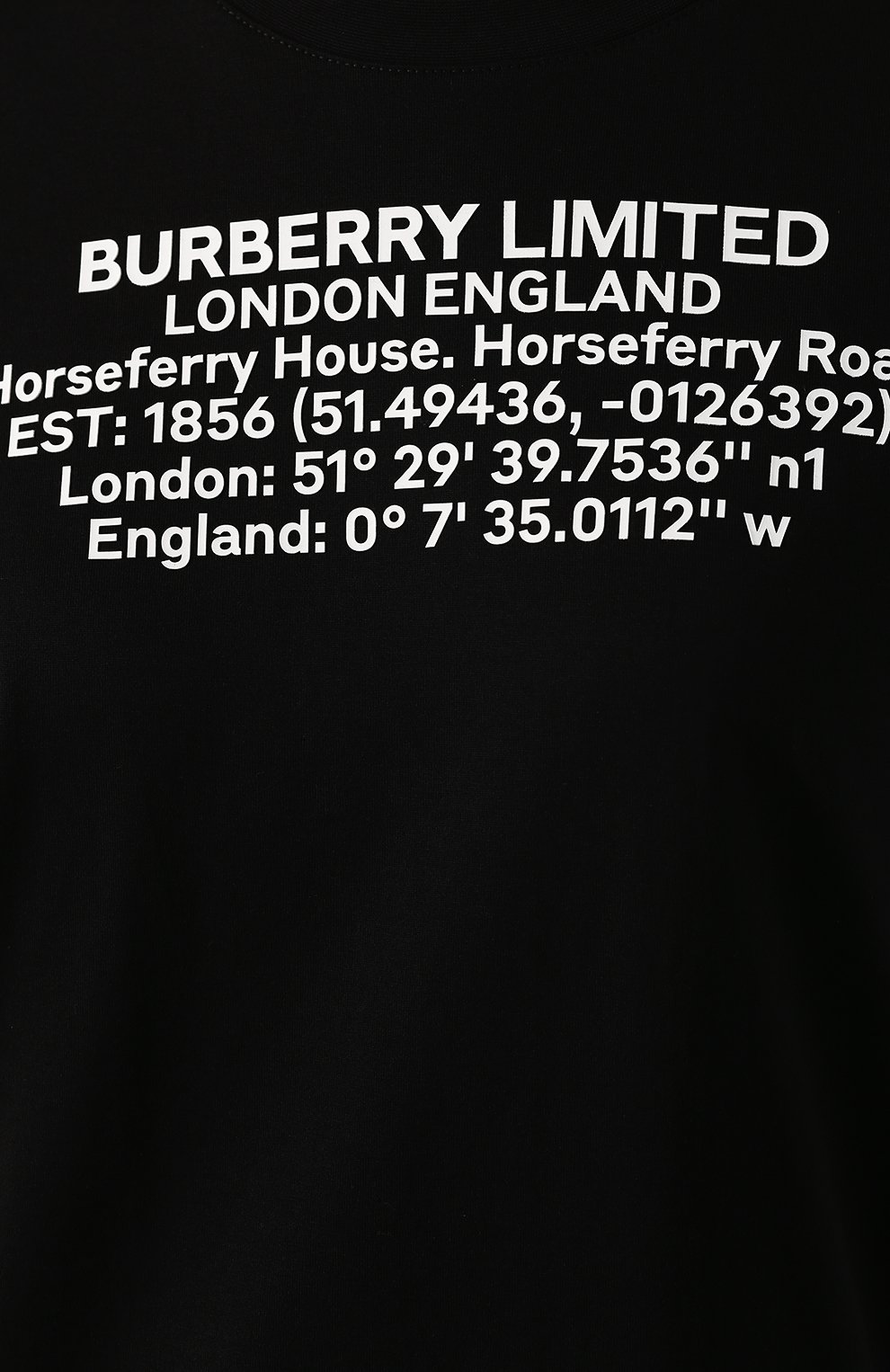 Хлопковая футболка BURBERRY, арт. 8024628, фото 5