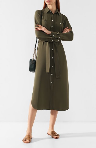 Платье с поясом POLO RALPH LAUREN, арт. 211733674, фото 2