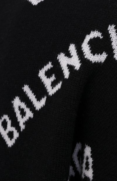 Шерстяной свитер BALENCIAGA черного цвета по цене 124000 руб., арт. 657520/T1567, фото 5 Шерстяной свитер BALENCIAGA, арт. 657520/T1567, фото 5