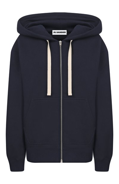 Женский хлопковая толстовка JIL SANDER, арт. J02HG0106/J20128