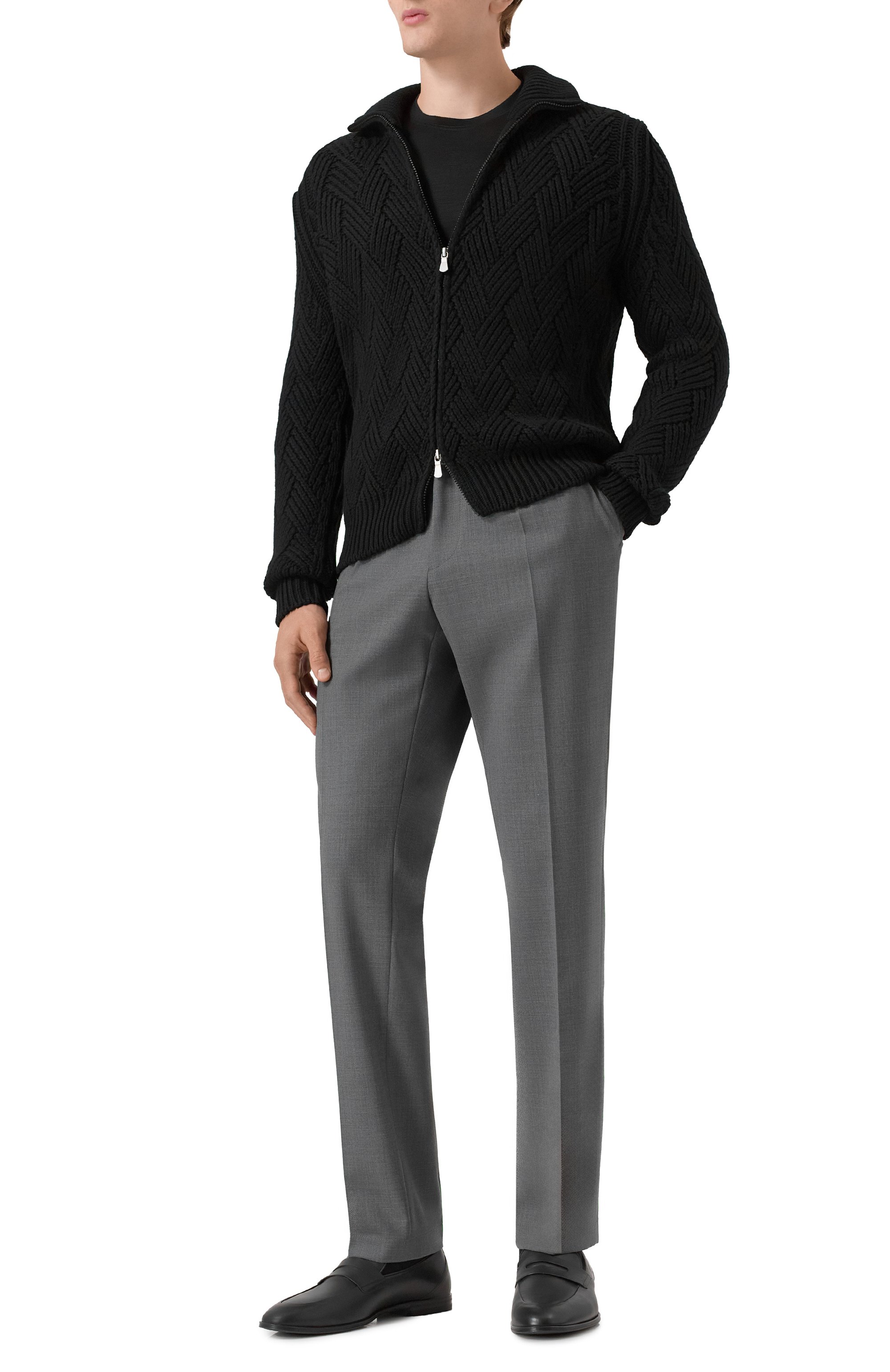 Кардиган из шерсти и кашемира GRAN SASSO, арт. 10155/19654, фото 2