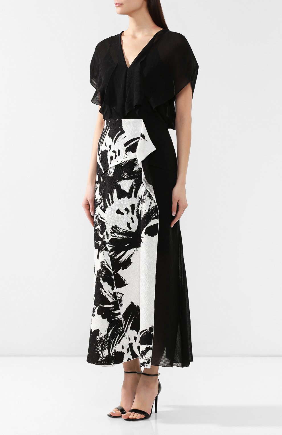 Платье из смеси вискозы и хлопка ROLAND MOURET, арт. PS19/S0504/F0269, фото 3