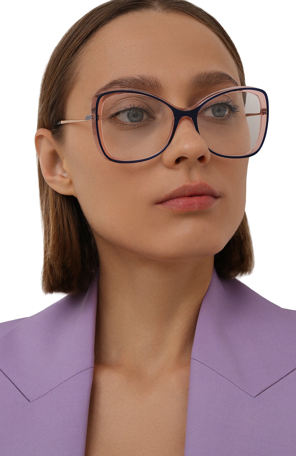 Оправа CAROLINE ABRAM синего цвета по цене 35350 руб., арт. ISEE 759, фото 2 Оправа CAROLINE ABRAM, арт. ISEE 759, фото 2