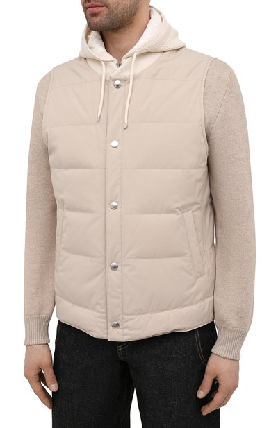 Пуховый жилет BRUNELLO CUCINELLI, арт. MM45A7346G, фото 3