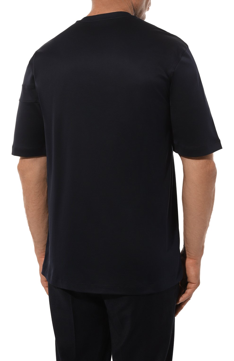 Хлопковая футболка ZILLI, арт. TSR001M0110VZI0P0/62, фото 4