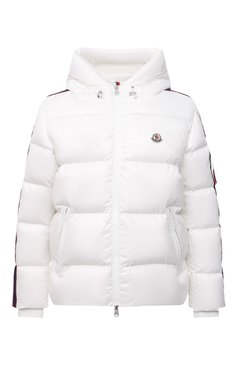 Мужская пуховик dincer MONCLER белого цвета, арт. G2-091-1A000-90-68950 | Фото 1 (Длина (верхняя одежда): Короткие; Рукава: Длинные; Материал подклада: Синтетический материал; Материал внешний: Синтетический материал; Материал утеплителя: Пух и перо; Мужское Кросс-КТ: пуховик-короткий; Кросс-КТ: Куртка; Стили: Спорт-шик; Драгоценные камни: Проставлено; Материал сплава: Проставлено)